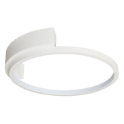 Alice Black | White | Gold Open Ring LED Ceiling Light - Lighting.co.za