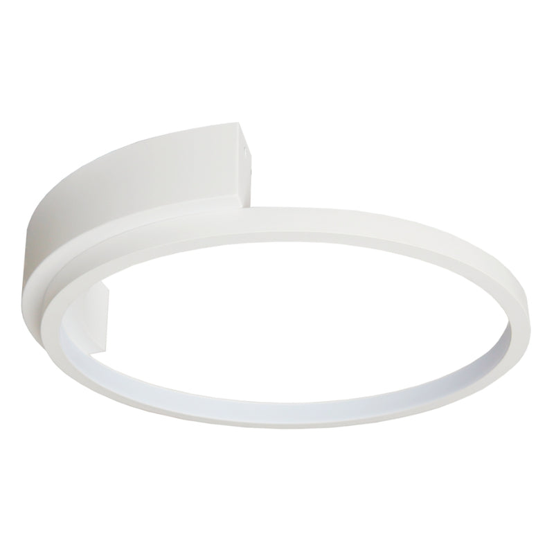 Alice Black | White | Gold Open Ring LED Ceiling Light - Lighting.co.za
