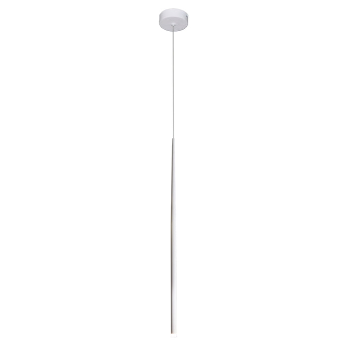 Slim Baton Black | White Tall Tube LED Pendant Light - Lighting.co.za