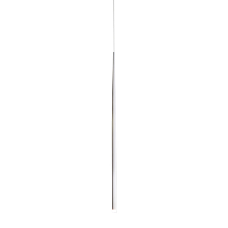 Slim Baton Black | White Tall Tube LED Pendant Light - Lighting.co.za