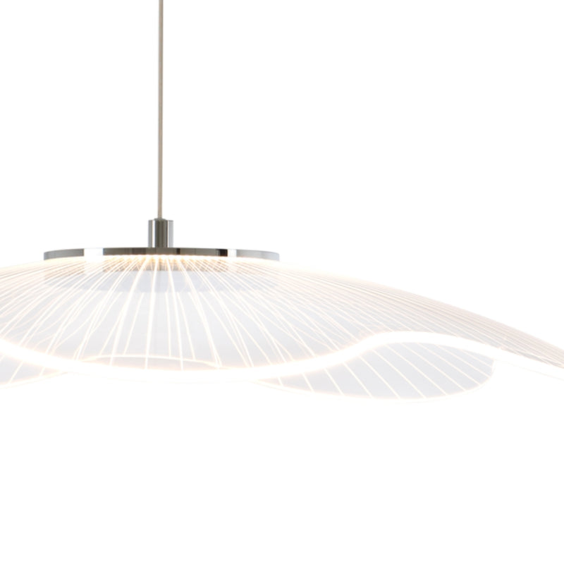 Ameba Clear Perspex LED Pendant Light 2 Sizes - Lighting.co.za