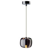 Big Apple Mini Smoke Glass Pendant Light - Lighting.co.za