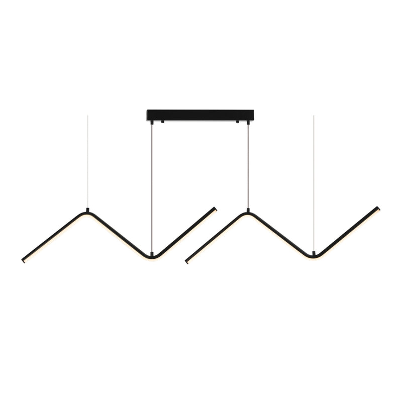 Bend Black Slim LED Pendant Light - Lighting.co.za