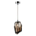 Facets Smokey or Clear Glass Pendant Light - Lighting.co.za