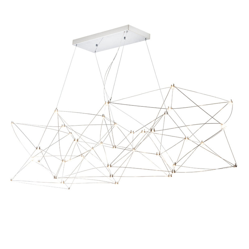 Galaxy Large Chrome LED Pendant Light - Lighting.co.za