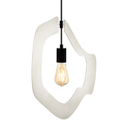 Outline Black | Gold | Silver Irregular Shaped Pendant Light 3 Sizes - Lighting.co.za