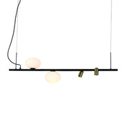 Asta Black or White and Gold Pendant Light - Lighting.co.za
