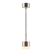 Puk Brass Look | Chrome and Glass LED Mini Pendant Light - Lighting.co.za