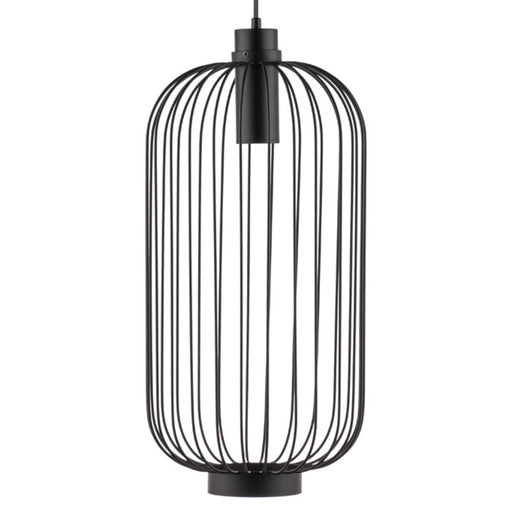 Voliere Black or White Cage Pendant Light 2 Sizes - Lighting.co.za