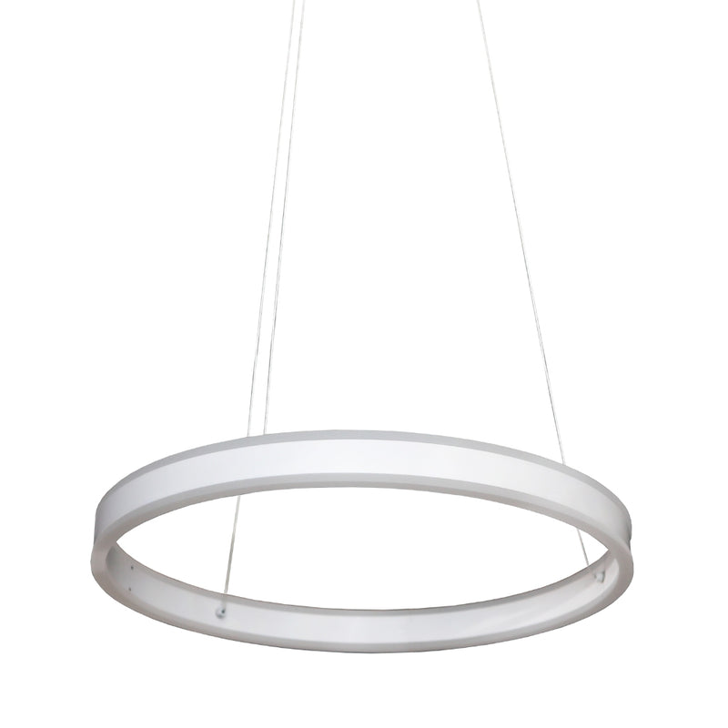 Eternity Black | White | Gold Ring LED Pendant Light - Lighting.co.za