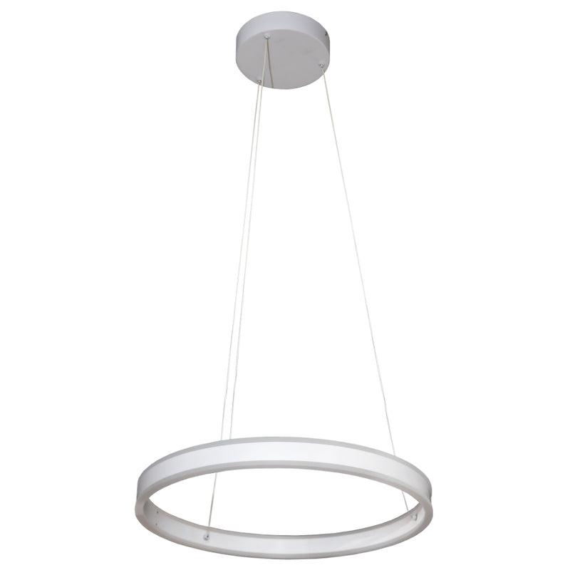 Eternity Black | White | Gold Ring LED Pendant Light - Lighting.co.za