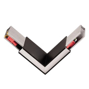Chiara Black | White 90° Corner Joint Connection - Lighting.co.za