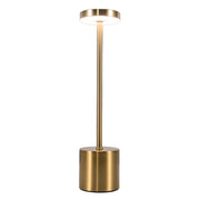 Vogue Gold | Black Rechargeable Table Lamp - Lighting.co.za