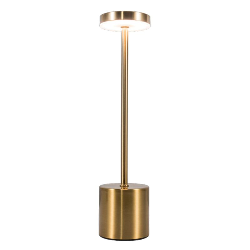 Vogue Gold | Black Rechargeable Table Lamp - Lighting.co.za