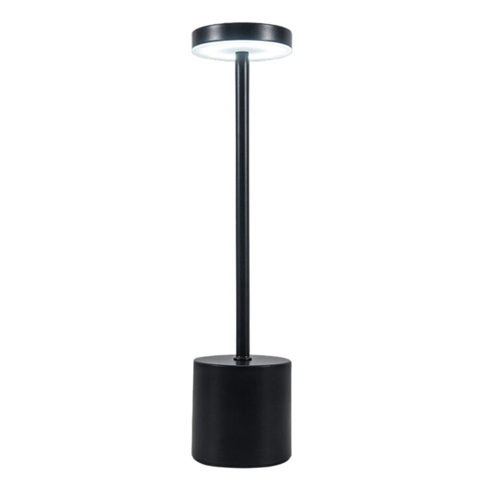 Vogue Gold | Black Rechargeable Table Lamp - Lighting.co.za
