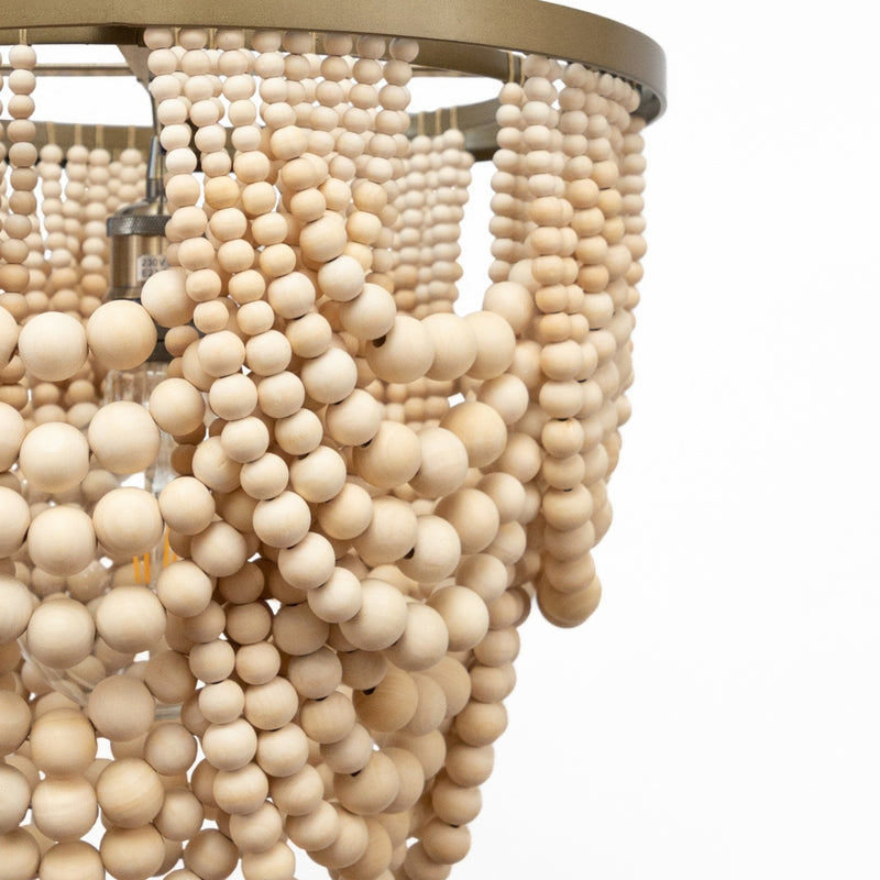 Sierra Double Draped Beaded Chandelier 3 Sizes