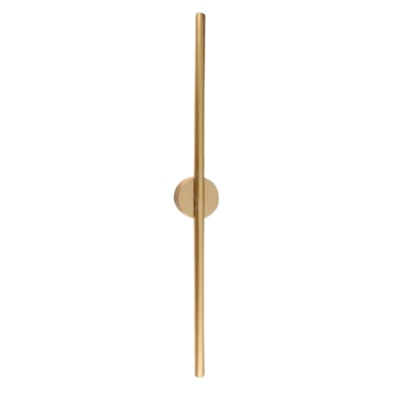 Hidra Tall 10 Watt LED Black | Gold Slim Wall Light - Lighting.co.za