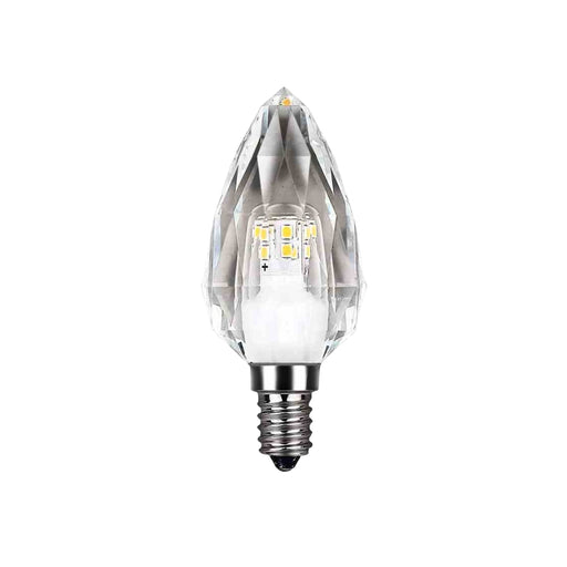 E14 Crystal Candle LED Clear 4.3W 2700K | 6000K Bulb Dim K - Lighting.co.za