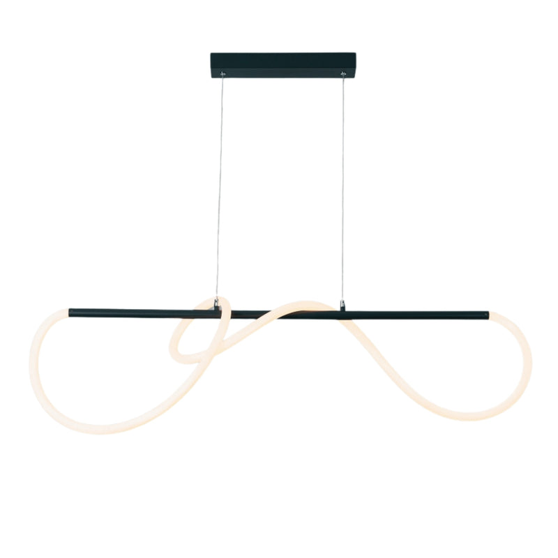 Noodle Black with Flex LED Pendant Light 2 Sizes - Lighting.co.za