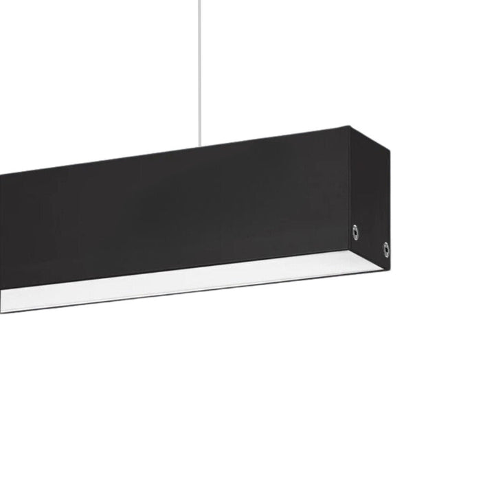 T-Uni LED Black | White Square Profile Pendant Light - Lighting.co.za