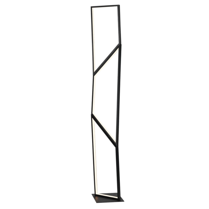 Balari Black Slim LED Floor Lamp - Lighting.co.za