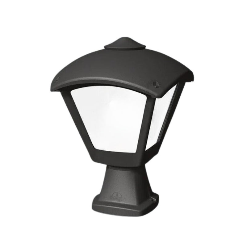 Fumagalli Disma Black Outdoor Pillar Light - Lighting.co.za