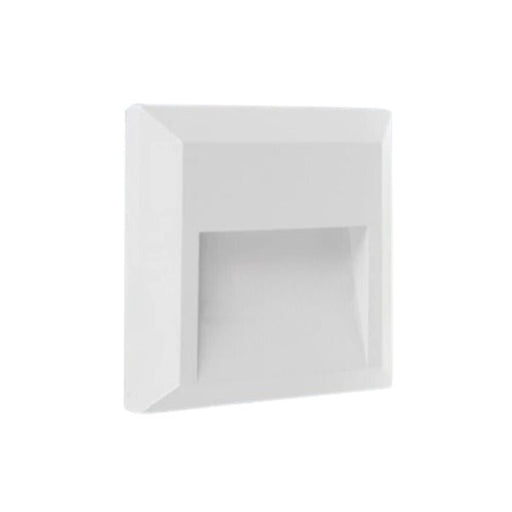 Ozo Delta Black | Grey | White Square ABS Polycarbonate 1.5 Watt CTC LED Step Light - Outdoor Lights - Lighting.co.za