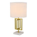 Saxon Gold and Marble Table Lamp - Lighting.co.za