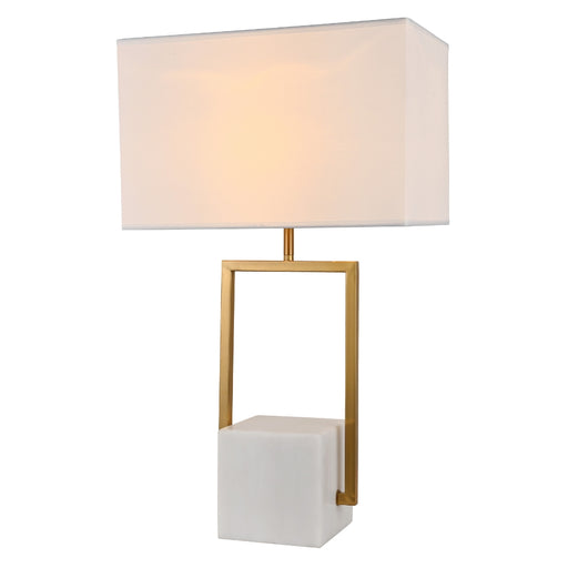 Verdi Gold and Marble Table Lamp - Lighting.co.za