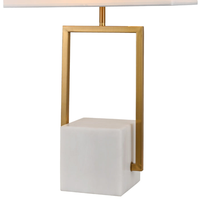 Verdi Gold and Marble Table Lamp - Lighting.co.za