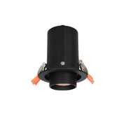 Hide Retractable Adjustable Black or White GU10 Downlight - Lighting.co.za