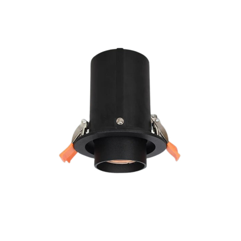 Hide Retractable Adjustable Black or White GU10 Downlight - Lighting.co.za