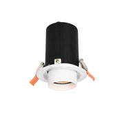 Hide Retractable Adjustable Black or White GU10 Downlight - Lighting.co.za