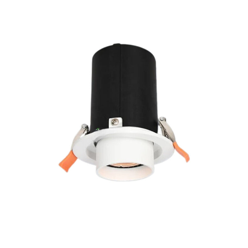 Hide Retractable Adjustable Black or White GU10 Downlight - Lighting.co.za