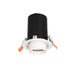 Hide Retractable Adjustable Black or White GU10 Downlight - Lighting.co.za