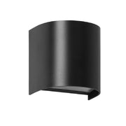 Evok 1 GU10 Down Facing Black | White Outdoor Wall Light - Lighting.co.za