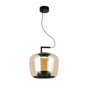 Magnum Pod Amber or Green Glass LED Pendant Light - Lighting.co.za