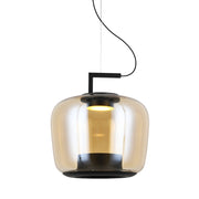 Magnum Pod Amber or Green Glass LED Pendant Light - Lighting.co.za