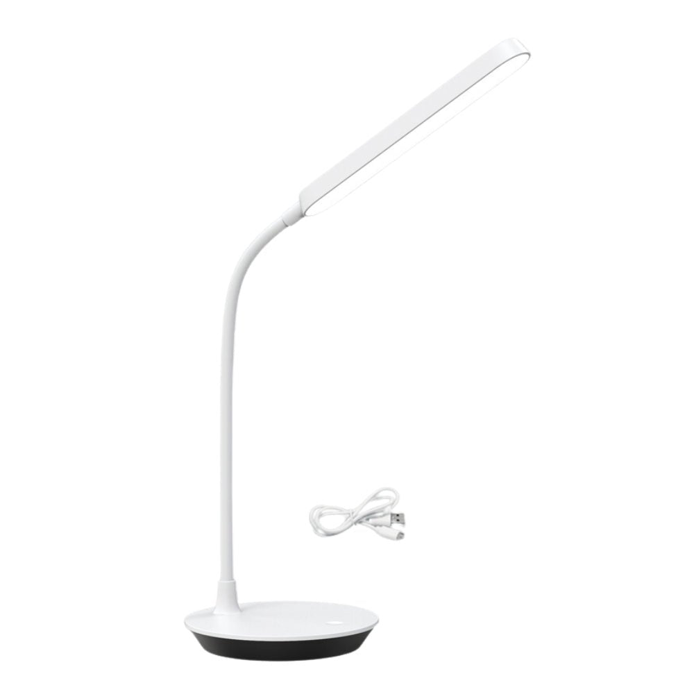 Merete Black or White Rechargeable Desk Lamp — Lighting.co.za