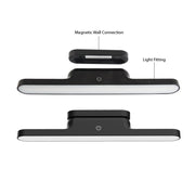 Enoki Black or White Rechargeable Touch Control Wall Light - Lighting.co.za