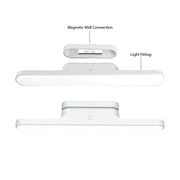 Enoki Black or White Rechargeable Touch Control Wall Light - Lighting.co.za