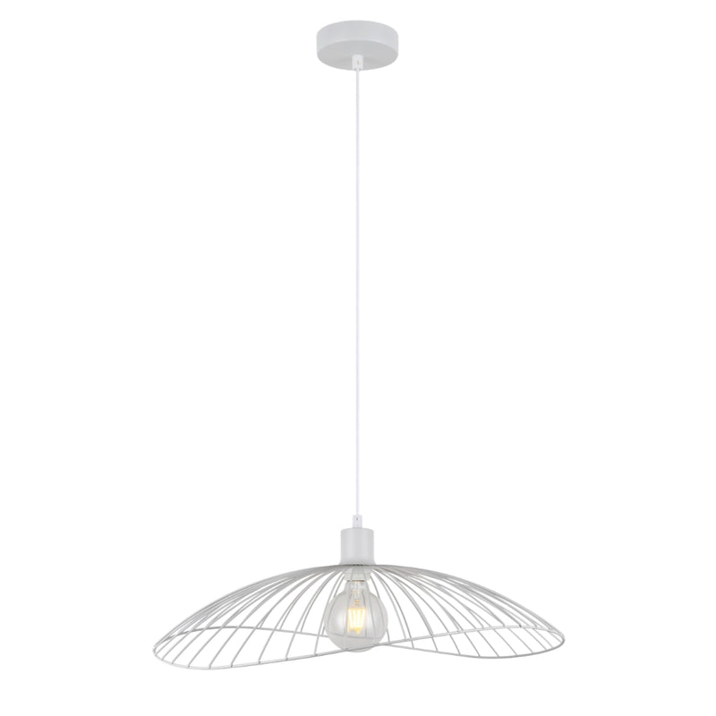 Sensu Solo Black | Gold | White Wire Pendant Light - Lighting.co.za