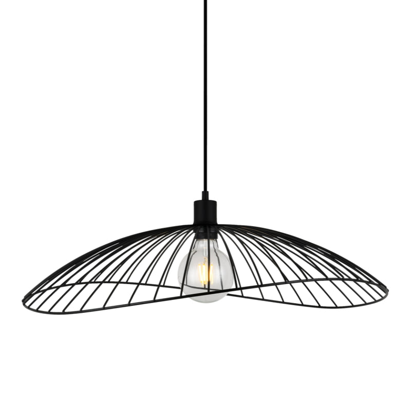 Sensu Solo Black | Gold | White Wire Pendant Light - Lighting.co.za