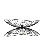 Sensu Twin Black | Gold | White Wire Pendant Light - Lighting.co.za
