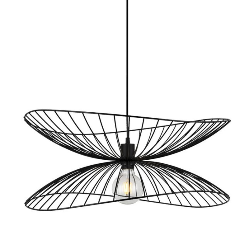 Sensu Twin Black | Gold | White Wire Pendant Light - Lighting.co.za