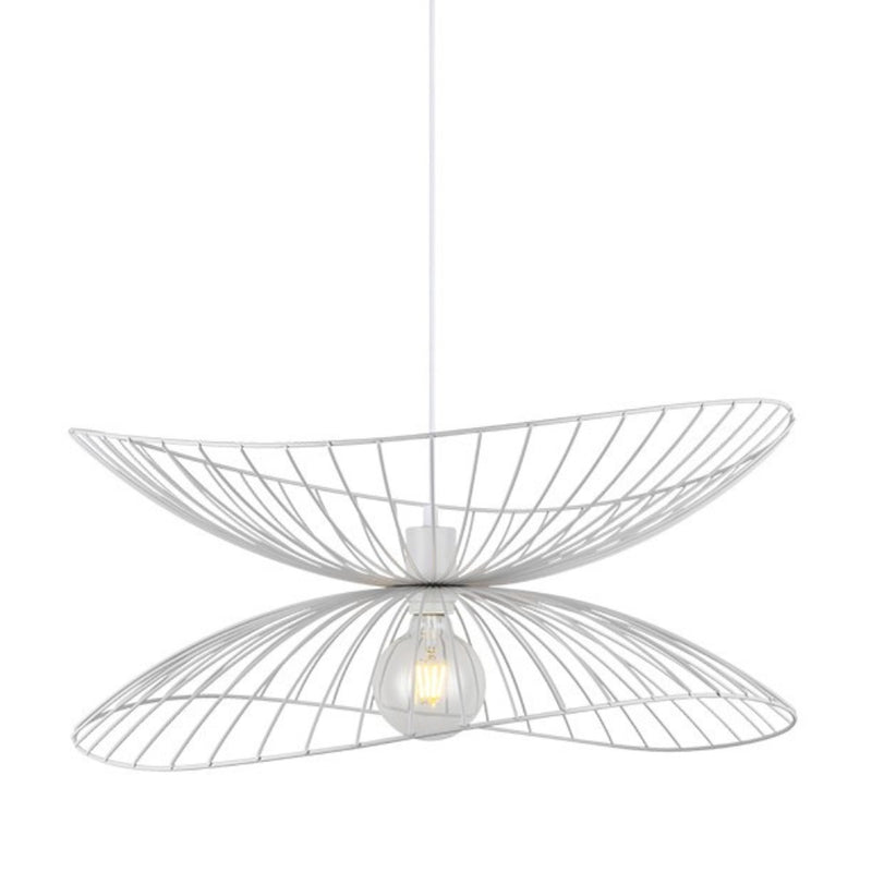 Sensu Twin Black | Gold | White Wire Pendant Light - Lighting.co.za
