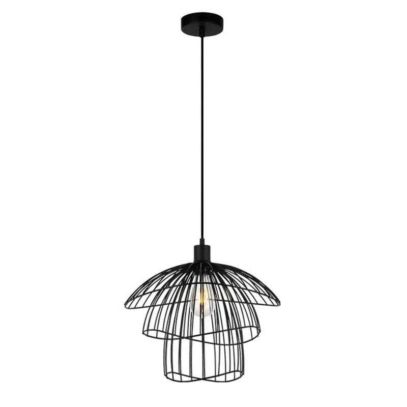 Sensu Trio Black | Gold | White Wire Pendant Light - Lighting.co.za