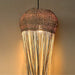 Jellyfish Natural or Black Ilala Long Grass Basket Pendant Light 4 Sizes - Lighting.co.za