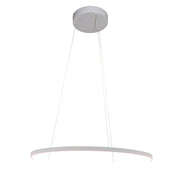 Ribbon Slim Gold | Black | White LED Ring Pendant Light 2 Sizes - Lighting.co.za