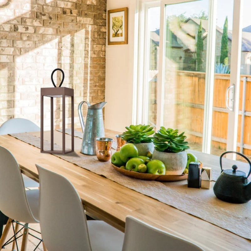 Lumina Rechargeable Outdoor Table Lantern Light - Lighting.co.za